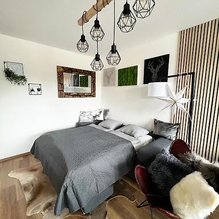 U Jelena - Rodinný U Lesa S Garáží Apartmán Harrachov