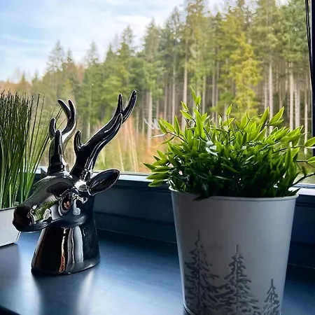 U Jelena - Rodinný U Lesa S Garáží Apartmán Harrachov